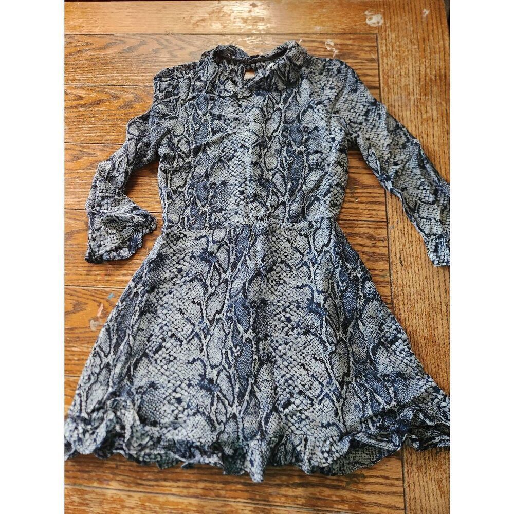Reformation Stevie Serpent Mini Dress Size 6